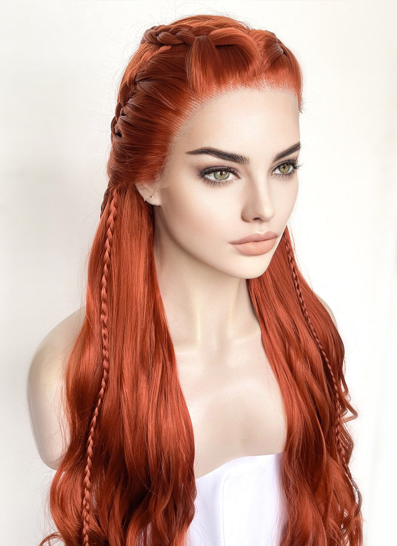 Ginger Braided Lace Front Synthetic Wig LF2500