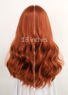 Black Widow Ginger Wavy Lace Front Synthetic Wig LF3229