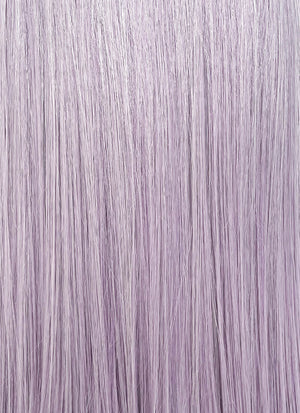Pastel Purple Straight Lace Front Kanekalon Synthetic Wig LF3239
