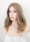 Mixed Blonde Wavy Lace Front Kanekalon Synthetic Wig LF3245