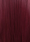 Dark Red Mixed Blonde Straight Lace Front Kanekalon Synthetic Wig LF3261