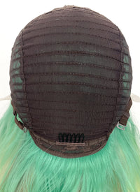 Blonde Rainbow Color Wavy Lace Front Synthetic Wig LF3288