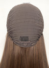 Brown And Ginger Money Piece Straight Lace Front Kanekalon Synthetic Hair Wig LF3301
