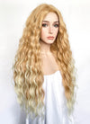 Two Tone Blonde Curly Lace Front Synthetic Wig LF3311