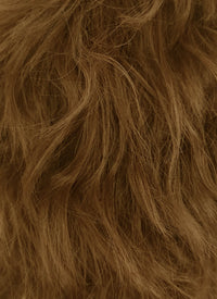 Brown Wavy Lace Front Synthetic Men's Wig LF407B