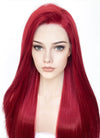 Red Straight Lace Front Synthetic Wig LF5058