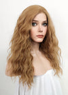 Scarlet Witch Wanda Maximoff Golden Blonde Curly Lace Front Synthetic Wig LF5094