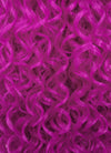 Purple Curly Lace Front Synthetic Wig LF5128