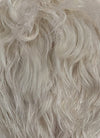 The Sandman Desire Pastel Blondish Grey Straight Pixie Lace Front Synthetic Men's Wig LF5143A