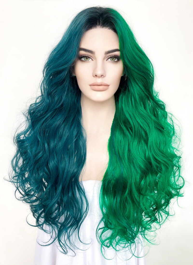 Dark Roots Wigs  Wig Is Fashion – tagged green-wigs – wigisfashion-ca
