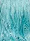 Pastel Blue Straight Lace Front Synthetic Wig LF5168