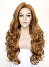 Brown Wavy Lace Front Synthetic Hair Wig LF5172