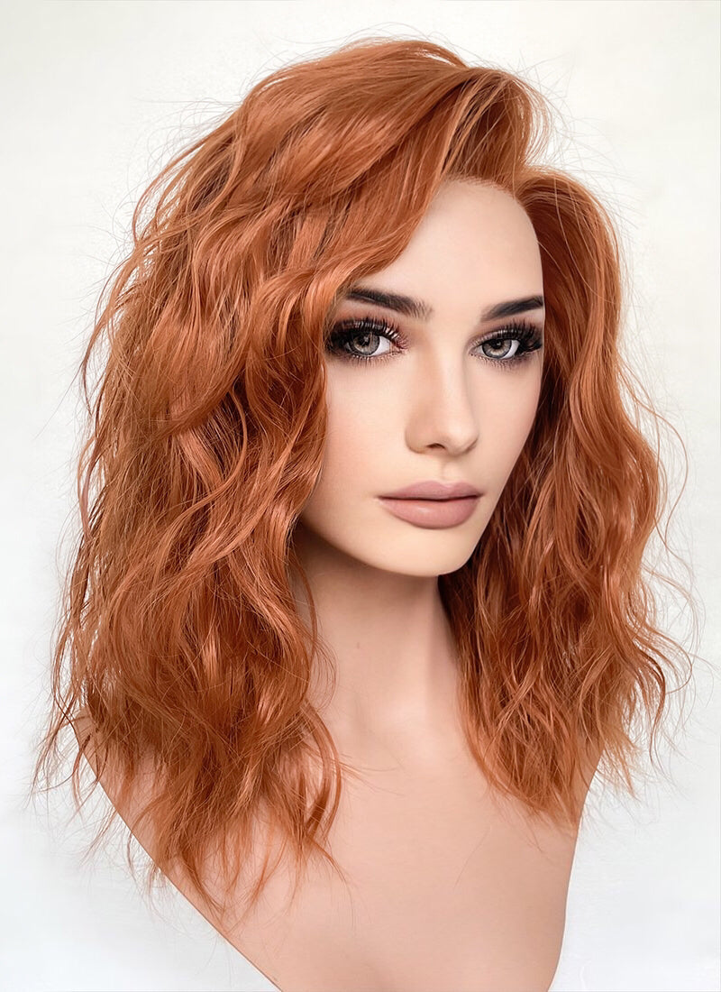 Ginger Wavy Lace Front Synthetic Wig LF6003