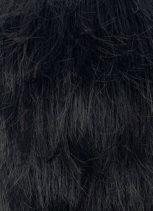 Final Fantasy XVI Clive Rosfield Jet Black Straight Yaki Lace Front Synthetic Men's Wig LF6012