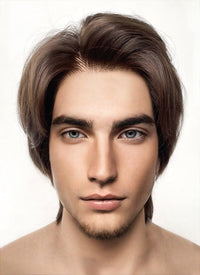 Tangled Flynn Rider Brunette Straight Lace Front Synthetic Men's Wig LF6031