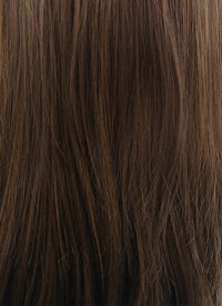 Brunette Straight Lace Front Synthetic Wig LFB006