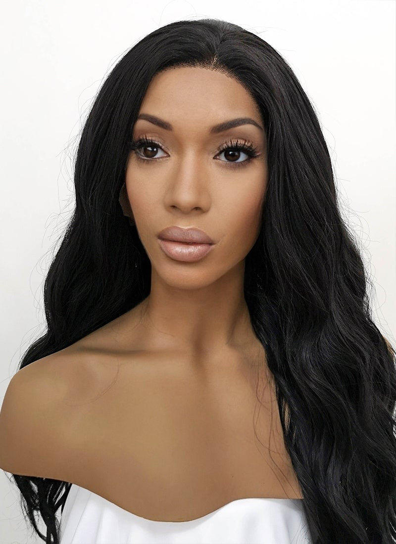 Natural synthetic lace deals front wigs