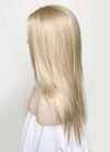 Ash Blonde Straight  Layered Hush Cut Lace Front Synthetic Wig LFK5536A