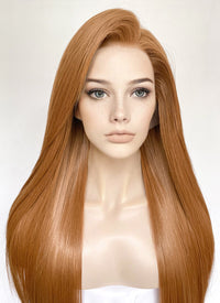 Ginger Straight 13" x 6" Lace Top Kanekalon Synthetic Hair Wig LFS034