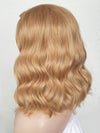 Golden Blonde Wavy Lace Front Synthetic Wig LF1266