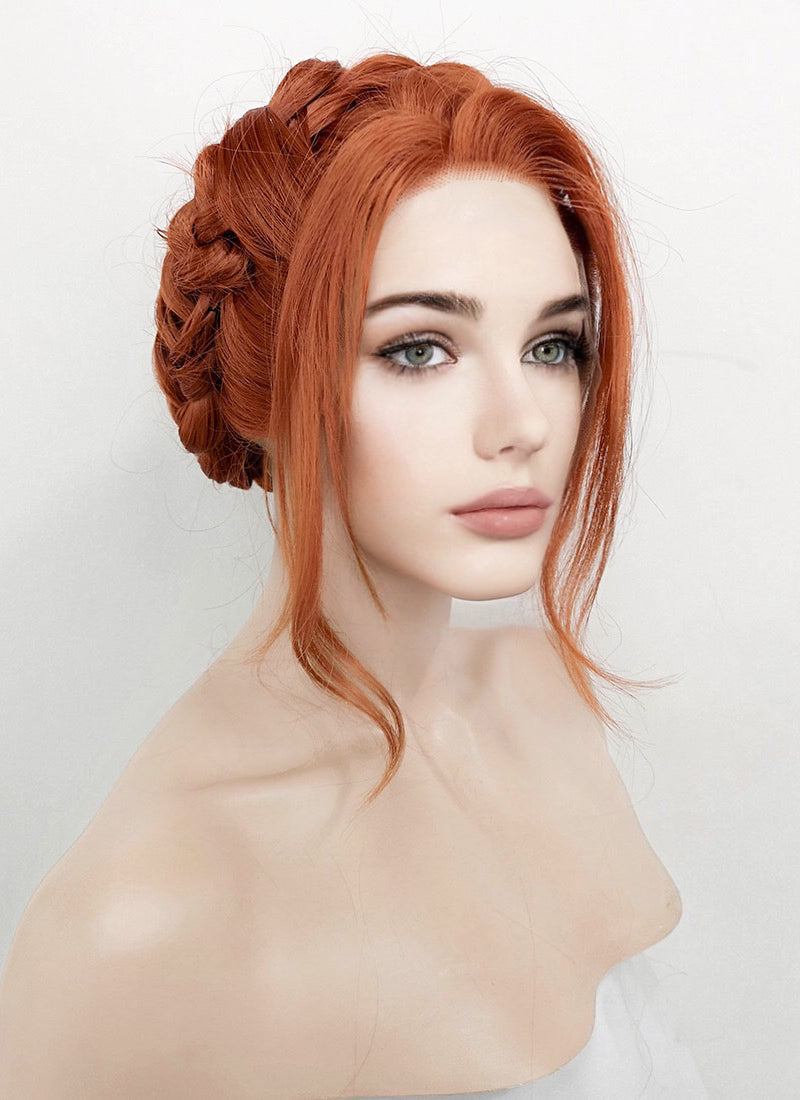 Ginger Braided Lace Front Synthetic Wig LF2096