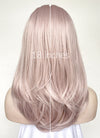 Pastel Pale Plum Wavy Lace Front Synthetic Wig LW4028