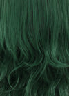 Wavy Deep Sea Green Lace Front Synthetic Wig LF667V