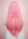 Straight Pink Lace Front Synthetic Wig LW769C