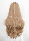 Blonde Wavy Synthetic Hair Wig NS045