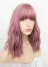 Pink Wavy Bob Synthetic Wig NS063