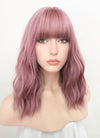 Pink Wavy Bob Synthetic Wig NS063