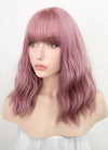 Pink Wavy Bob Synthetic Wig NS063