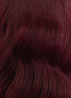 Dark Burgundy Red Wavy Bob Synthetic Wig NS111