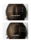Two Tone Brown Wavy Synthetic Wig NS228