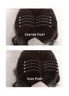 Mixed Brown Wavy Synthetic Hair Wig NS296