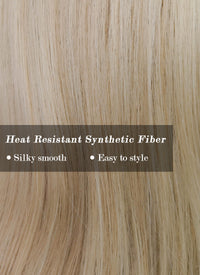 Blonde Mixed Black Wavy Synthetic Wig NS368