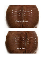 Auburn Wavy Synthetic Hair Wig NS376