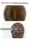 Blonde With Brown Roots Wavy Synthetic Wig NS381