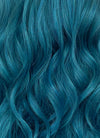Green Wavy Synthetic Hair Wig NS399