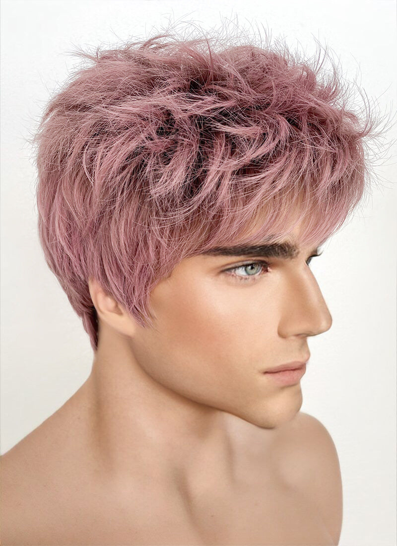 Mens sales pink wig