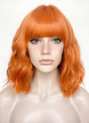 Orange Wavy Synthetic Hair Wig NS503