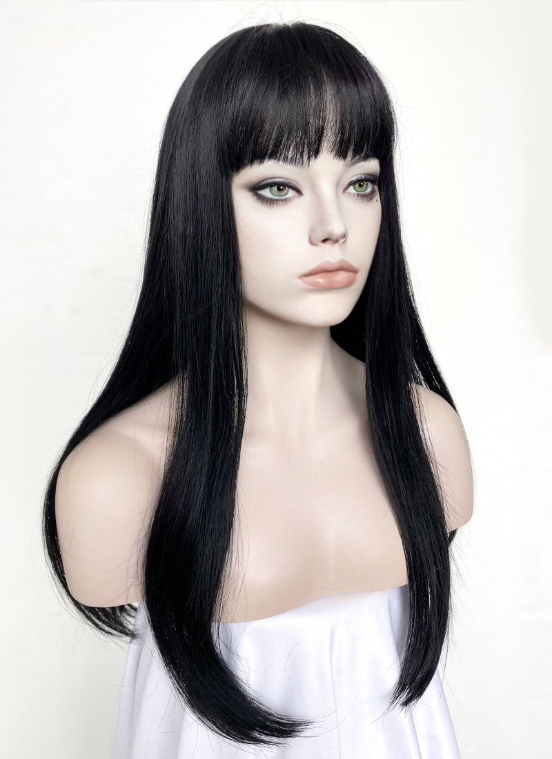 Junji Ito Maniac Tomie Jet Black Synthetic Wig TBZ871C